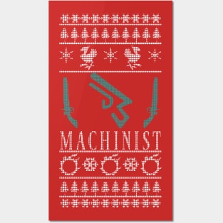 Final Fantasy XIV Machinist Ugly Christmas Sweater Posters and Art